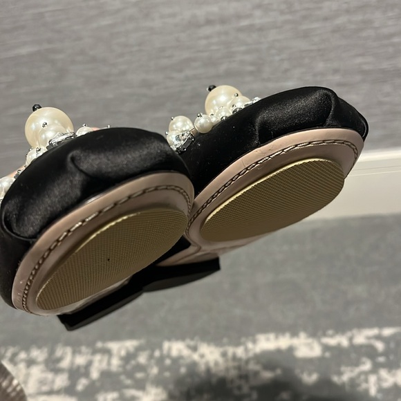 Miu Miu black satin flats, size 6.5 - Picture 9 of 9